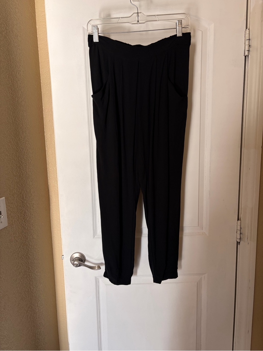 Eileen Fisher Black Silk Pants PP